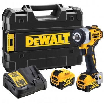 AKUMULATOROWY KLUCZ UDAROWY 1/2' XR 12V 2*5.0AH DEWALT
