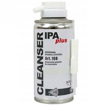 Alkohol izopropylowy spray 99,9% 150ml z pędzelkiem Cleanser IPA Plus MicroChip
