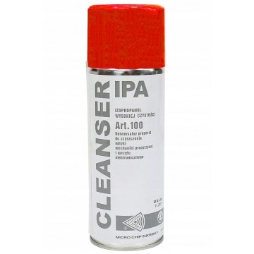 Alkohol izopropylowy spray 99,9% 400ml Cleanser IPA MicroChip