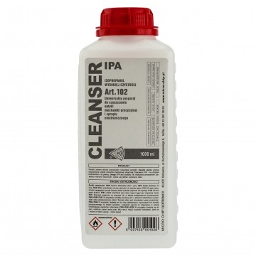 Alkohol izopropylowy w płynie 99,9% 1L Cleanser IPA MicroChip