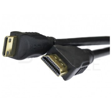 AUDA Home Kabel Mini HDMI - HDMI 1.4 Full HD 4K@24 5m