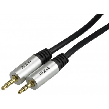 AUDA Optimum Kabel Audio AUX mini Jack 3,5mm Stereo (wtyk / wtyk) 1,5m