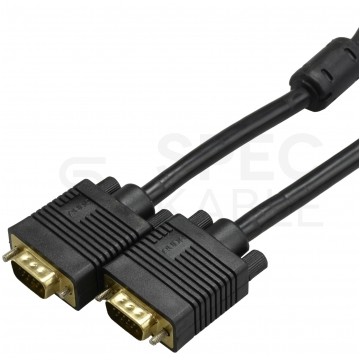 AUDA Optimum Kabel SVGA (D-Sub 15-pin) FHD@60 czarny 50m