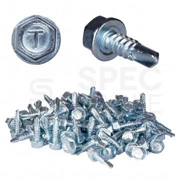 BAKS Wkręt samowiercący SMD 4,8x16 mm do uchwytów kablowych UDF / UEF 100szt