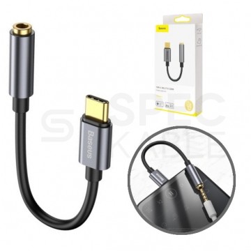 BASEUS Adapter USB-C / mini Jack 3,5mm (gniazdo)