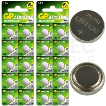 Bateria alkaliczna do zegarka LR54 189 1,5V GP BLISTER 20szt.