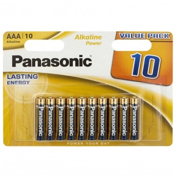 Bateria alkaliczna LR03 AAA 1,5V Panasonic Alkaline Power BLISTER 10szt.
