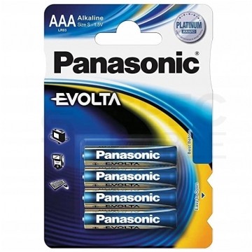 Bateria alkaliczna LR03 AAA 1,5V Panasonic Evolta BLISTER 4szt