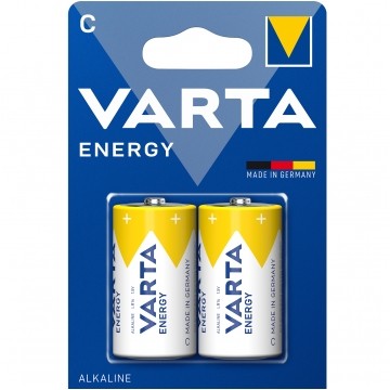 Bateria alkaliczna LR14 C 1,5V VARTA Energy BLISTER 2szt.