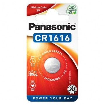 Bateria litowa pastylka CR1616 3V Panasonic BLISTER 1szt.