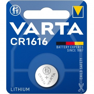 Bateria litowa pastylka CR1616 3V VARTA Lithium BLISTER 1szt.
