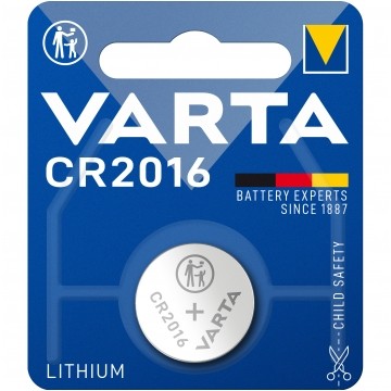 Bateria litowa pastylka CR2016 3V VARTA Lithium BLISTER 1szt.
