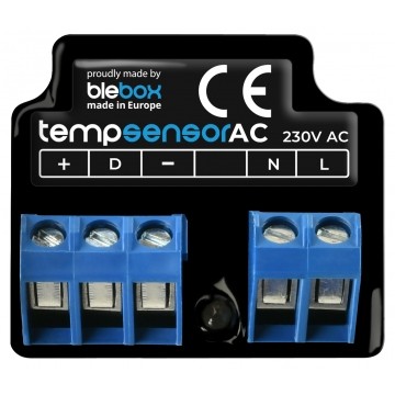 BleBox tempSensorAC Czujnik temperatury Wi-Fi SMARTHOME