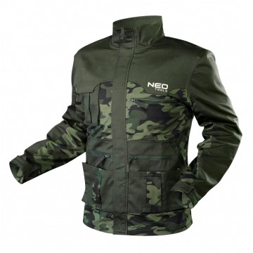 Bluza, kurtka robocza CAMO wzór moro rozmiar L/52 NEO 81-211-L