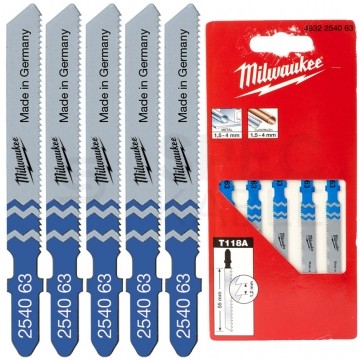 Brzeszczot do wyrzynarki do metalu 55/1,2mm op. 5szt MILWAUKEE