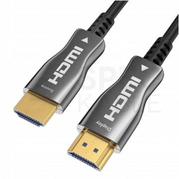 CLAROC Kabel optyczny HDMI 2.0 AOC 4K Premium High Speed Ultra HD 4K@60 100m