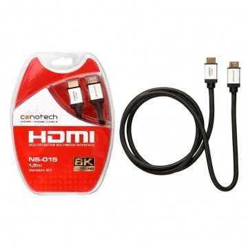 CONOTECH Kabel HDMI 2.1 8K Ultra High Speed 8K@60 4K@120 1,5m