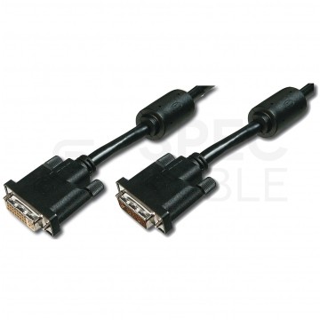 DIGITUS Przedłużacz DVI-D Dual Link (24+1) 2K@60 (wtyk / gniazdo) 3m