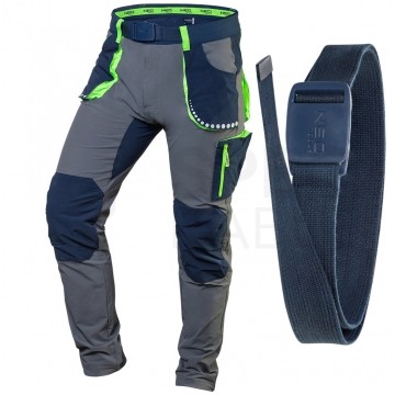 Długie spodnie monterskie PREMIUM 4 Way Stretch robocze z paskiem rozmiar L/52 NEO 81-231-L