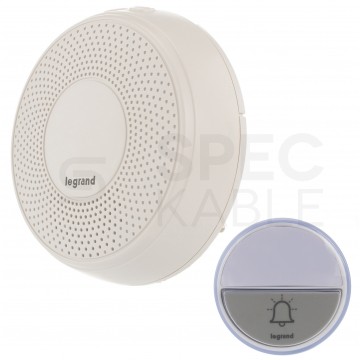 Dzwonek bezprzewodowy 230V IP44 Comfort biały Legrand