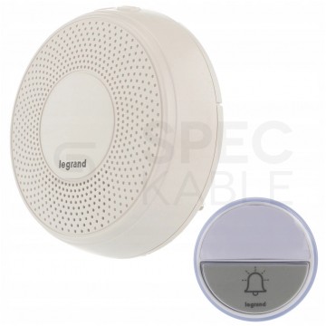 Dzwonek bezprzewodowy IP44 Comfort biały Legrand