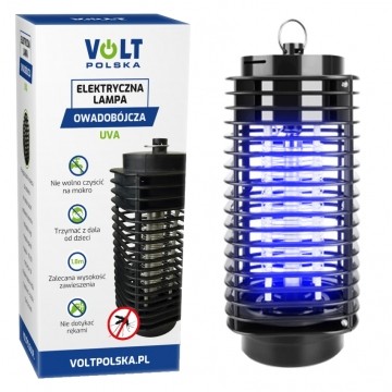 Elektryczna lampa owadobójcza UV Pułapka na owady 3W 800V wisząca VOLT