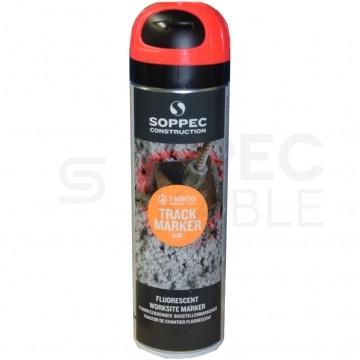 Farba geodezyjna do znakowania czerwona 500ml spray SOPPEC Track Marker