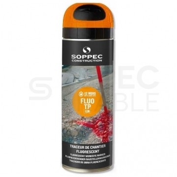 Farba geodezyjna do znakowania pomarańczowa 500ml spray SOPPEC Fluo T.P.