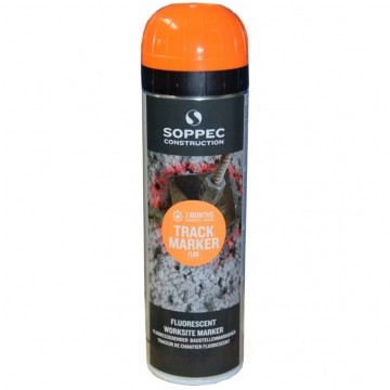 Farba geodezyjna do znakowania pomarańczowa 500ml spray SOPPEC Track Marker