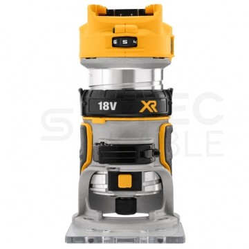 FREZARKA GÓRNOWRZECIONOWA 8MM XR 18V 0*AH DEWALT
