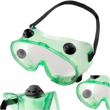 Gogle, okulary ochronne bezbarwne robocze, odporne na zamglenie szkieł oraz odporne uszkodzenia mechaniczne ( klasa B ) ANTY-FOG 97-514 NEO