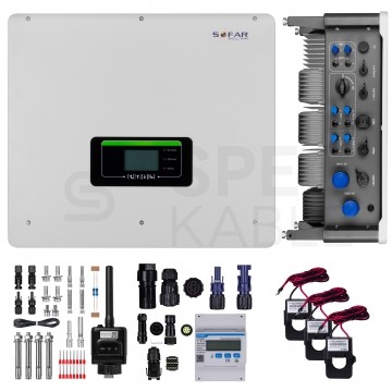 Hybrydowy inwerter solarny Off-Grid falownik sieciowy 3-fazowy SOFAR 8kW