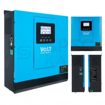 Inwerter solarny z regulatorem MPPT 60A przetwornica SINUS PRO ULTRA 24/230V 3000/6500W VOLT