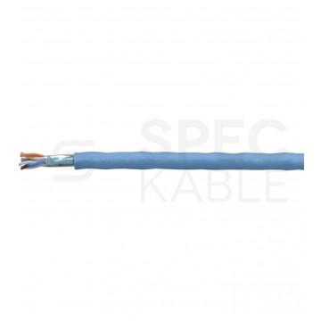 Kabel FTP kat.6 U/FTP 4x2x0,48 linka niebieska LSOH BKT