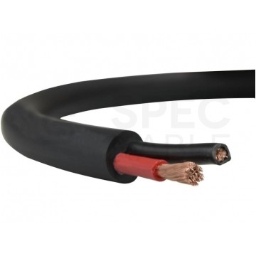 Kabel głośnikowy ziemny BiTsound INSTAL LP0250 2x1,5mm2 Cu OFC czarny instalacyjny zewnętrzny Bitner