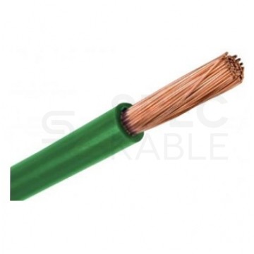 Kabel instalacyjny LgY / H05V-K 0,75mm2 jednożyłowy zielony 300/500V giętki linka Helukabel