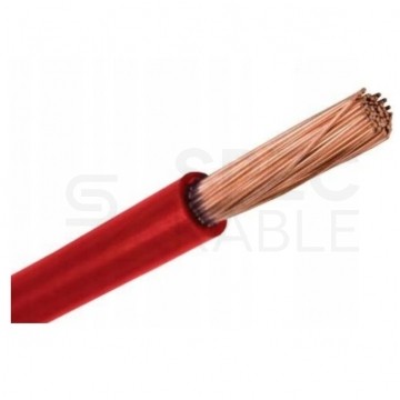 Kabel instalacyjny LgY / H07V-K 4mm2 jednożyłowy czerwony 450/750V giętki linka Helukabel