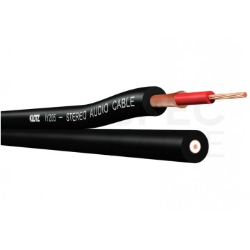 Kabel instrumentalny IY205 2x0,22mm2 niezbalansowany czarny Klotz