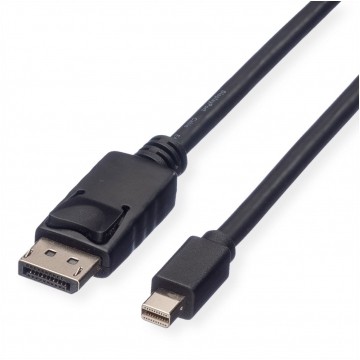 Kabel mini DisplayPort 1.1 / DisplayPort 2K@60 (wtyk / wtyk) 3m