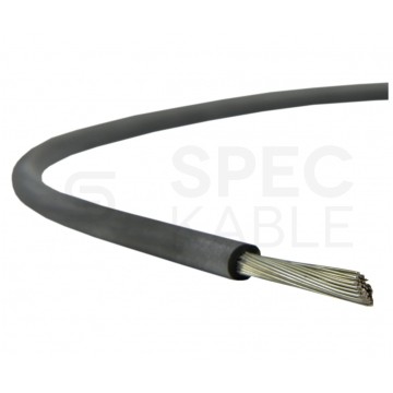 Kabel silikonowy SIF 180°C 10mm2 jednożyłowy czarny 300/500V ciepłoodporny bezhalogenowy linka Basoglu