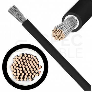 Kabel solarny ziemny SOLARFLEX-X H1Z2Z2-K 16mm2 jednożyłowy czarny 1,0/1,5kV zewnętrzny bezhalogenowy TÜV VDE Dca linka Helukabel