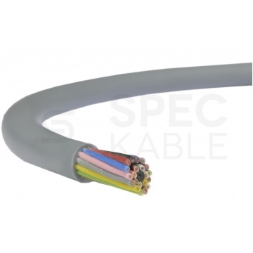 Kabel sterowniczy ELITRONIC LIYY 21x0,25mm2 szary 250/500V olejoodporny linka TKD