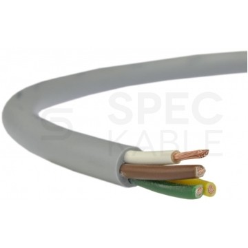 Kabel sterowniczy ELITRONIC LIYY 4x0,25mm2 szary 250/500V olejoodporny linka TKD