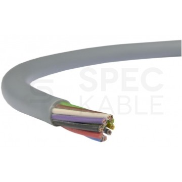 Kabel sterowniczy TECHNOTRONIK LIYY 14x0,5mm2 szary 300/300V olejoodporny linka Technokabel