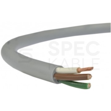 Kabel sterowniczy TECHNOTRONIK LIYY 3x0,14mm2 szary 300/300V olejoodporny linka Technokabel