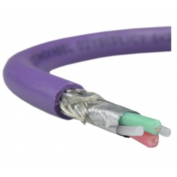 Kabel transmisyjny BUS O2YS(St)CY do magistrali przemysłowej Profibus DP 1x2x0,64 fioletowy Technokabel