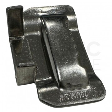 Klamerka, spinka do taśmy stalowej z ząbkami 20mm typ 304 SDÜNNGER