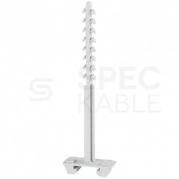 Kołek systemowy CMS 80mm do uchwytu kablowego CMS 15/30 bezhalogenowy szary F-TRONIC 100szt