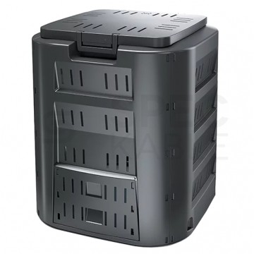 Kompostownik 320L 1-komorowy czarny śred. 700mm x 800mm Compogreen Propserplast