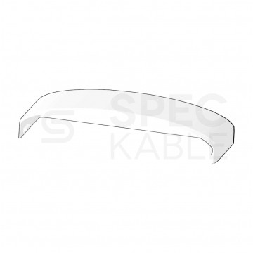 Końcówka listwy LE 100x21mm biały KOPOS